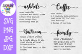 Funny Definition SVG Bundle - Home Decor SVG Bundle